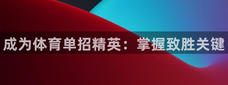 欧陆官方网站：成为体育单招精英：掌握致胜关键