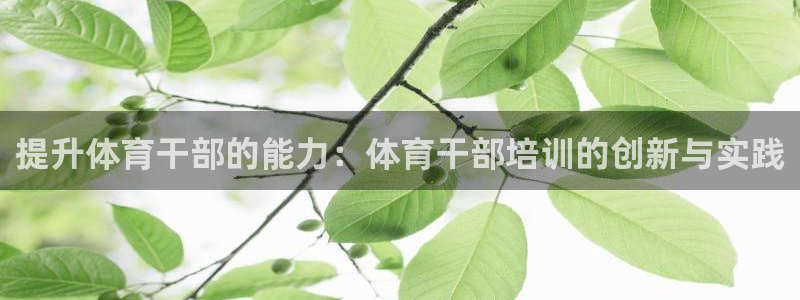 欧陆娱乐官方网站首页：提升体育干部的能力：体育干部培