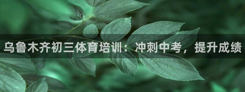 欧陆娱乐简介：乌鲁木齐初三体育培训：冲刺中考，提升成