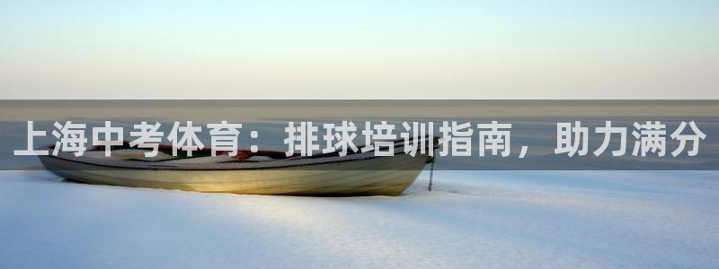 欧陆娱乐平台咋样赚钱的：上海中考体育：排球培训指南，