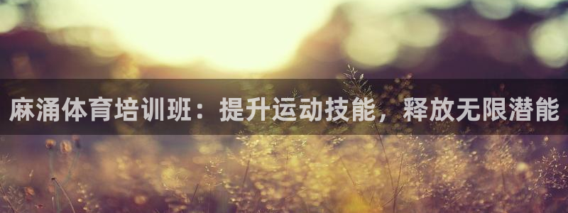 欧陆娱乐官网网址是什么：麻涌体育培训班：提升运动技能