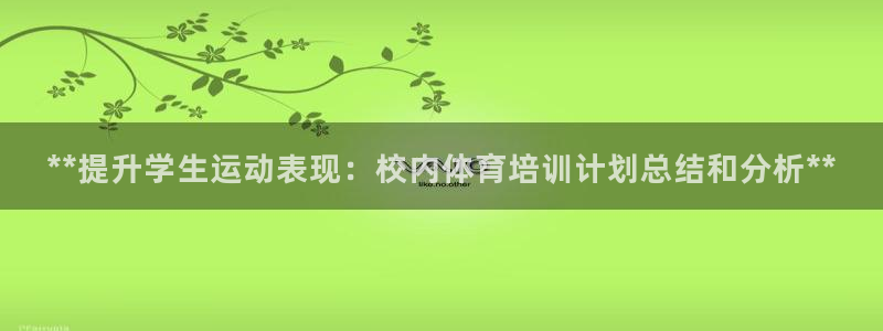 欧陆商城：**提升学生运动表现：校内体育培训计划总结