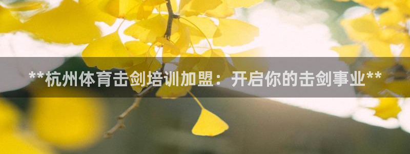欧陆娱乐官网网址大全：**杭州体育击剑培训加盟：开启